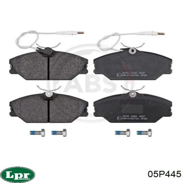05P445 LPR Колодки передние