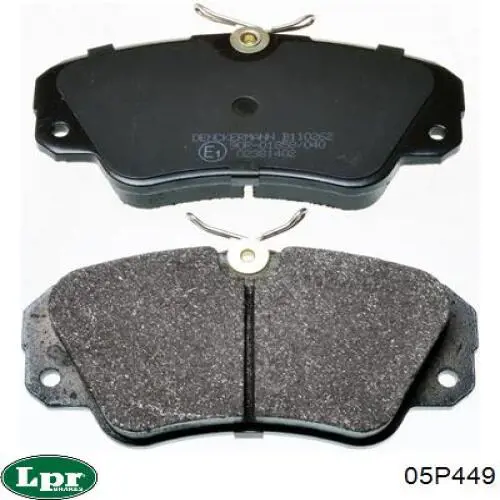 Купить 05P449 LPR Колодки тормозные