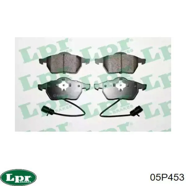 Передние тормозные колодки 05P453 LPR
