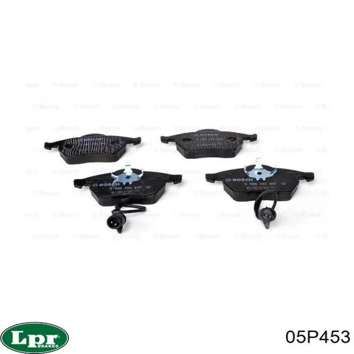 Тормозные колодки LPR 05P453