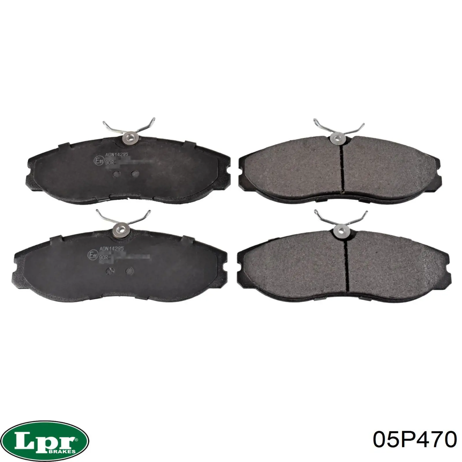 Купить 05P470 LPR Колодки тормозные