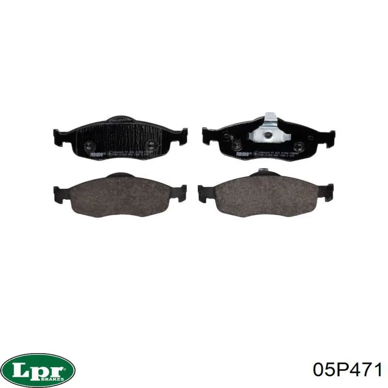 Колодки LPR 05P471 цена, от 17.01 USD