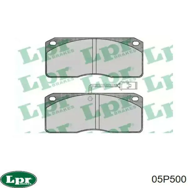 Колодки LPR 05P500 цена, от 43.68 USD