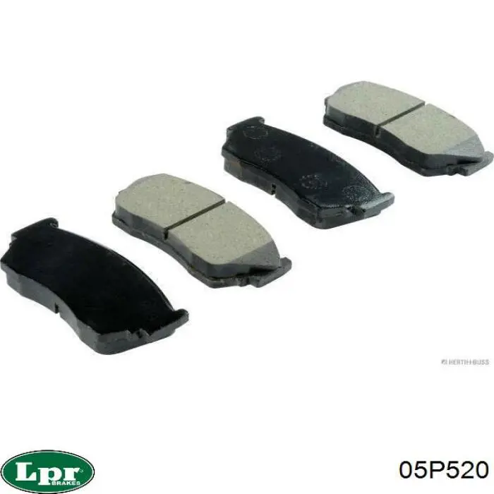 Передние тормозные колодки 05P520 LPR