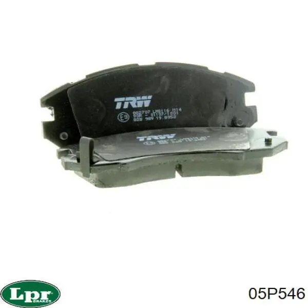 Купить 05P546 LPR Колодки тормозные