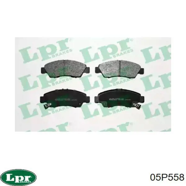 Тормозные колодки LPR 05P558