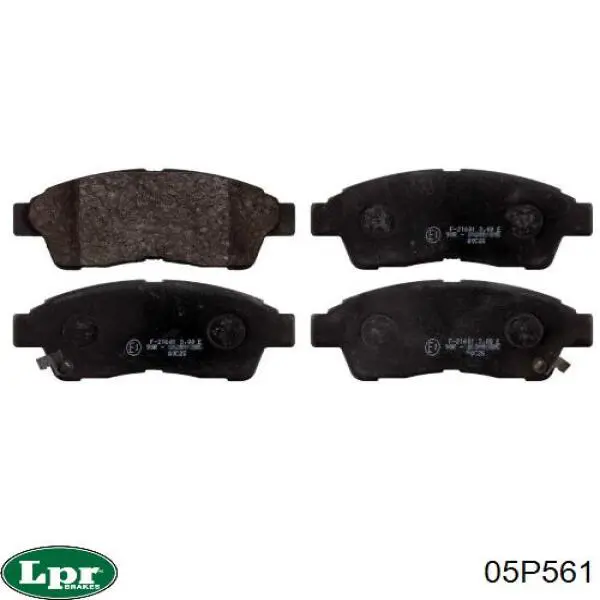 Передние тормозные колодки 05P561 LPR