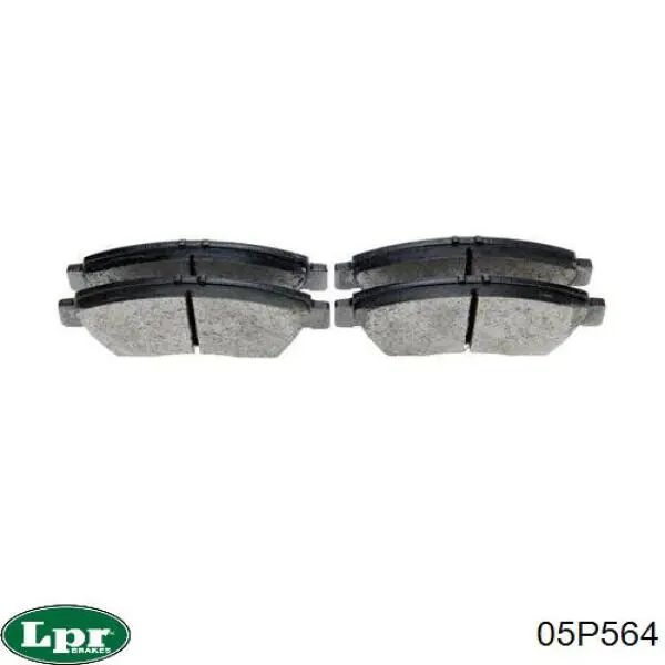 05P564 LPR Колодки передние