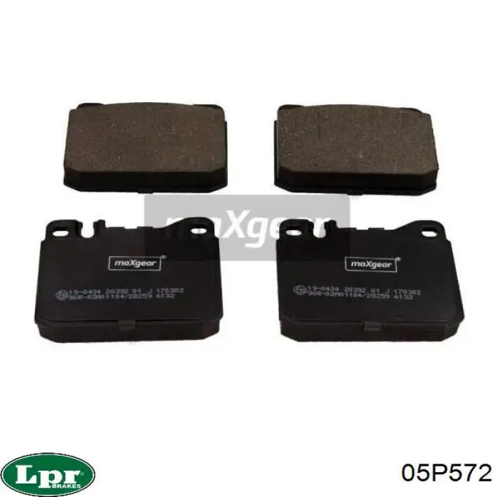 Колодки LPR 05P572 цена, от 14.97 USD