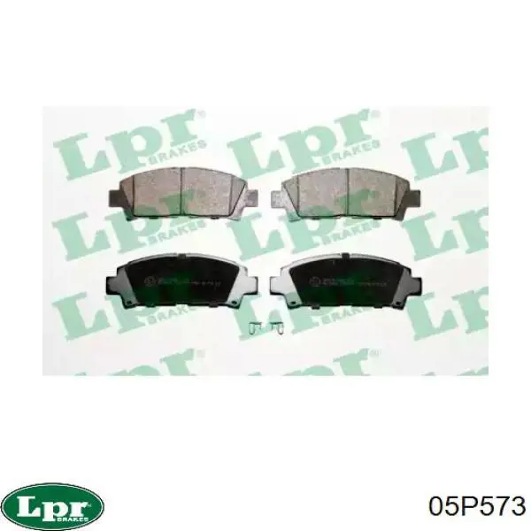 Купить 05P573 LPR Колодки тормозные