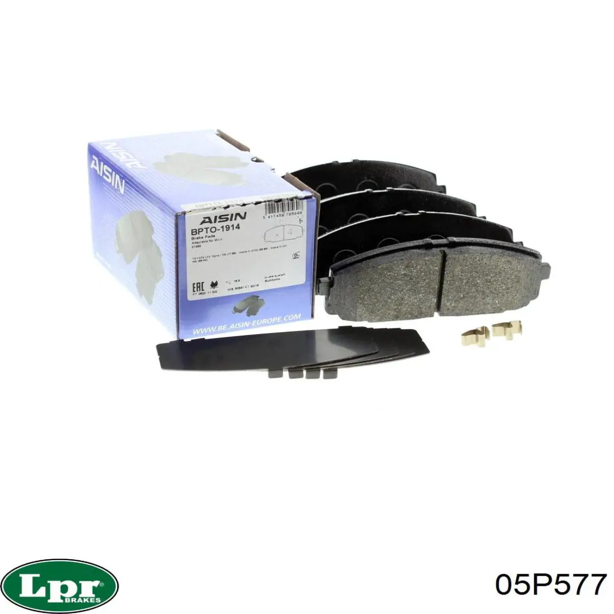 Тормозные колодки LPR 05P577