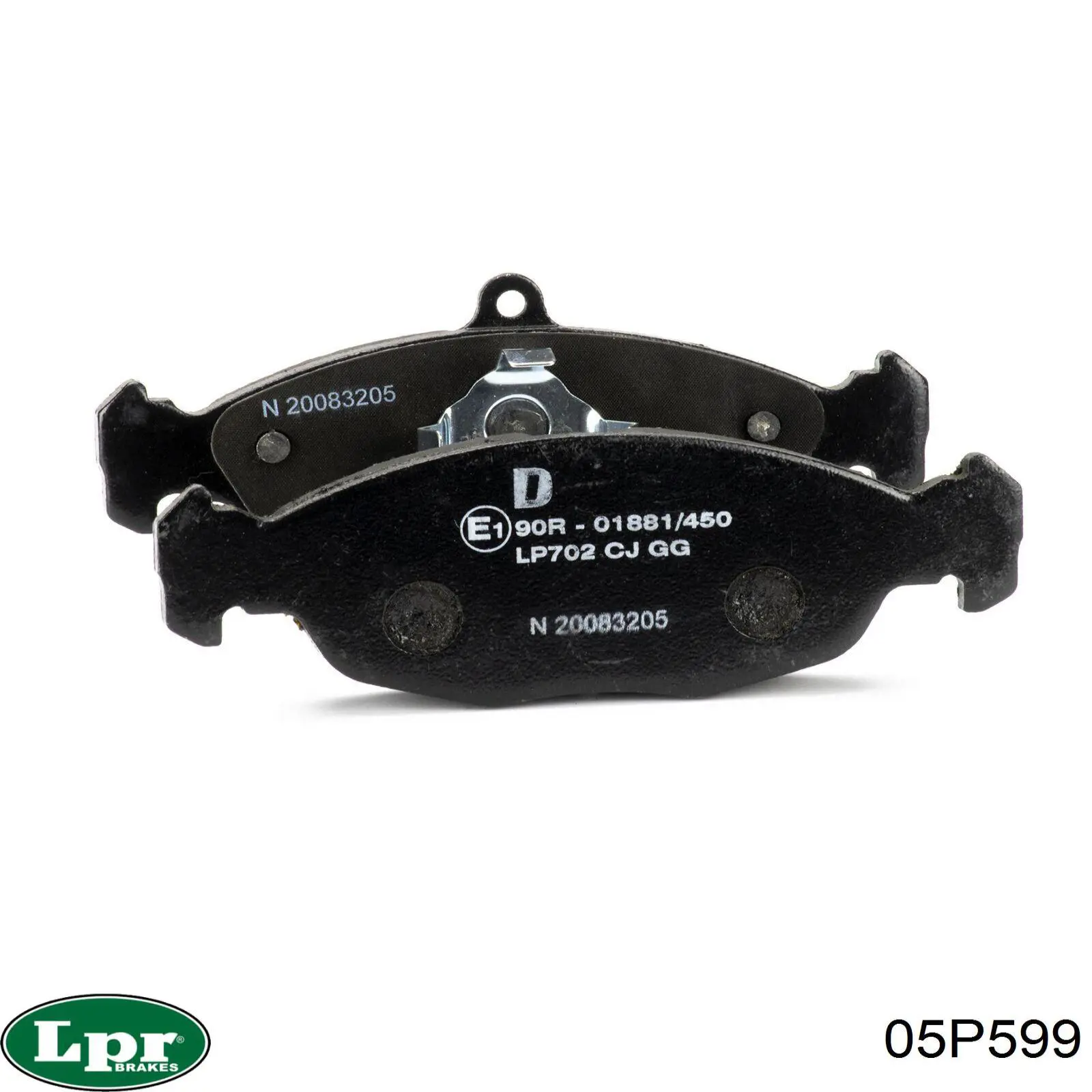 Тормозные колодки LPR 05P599