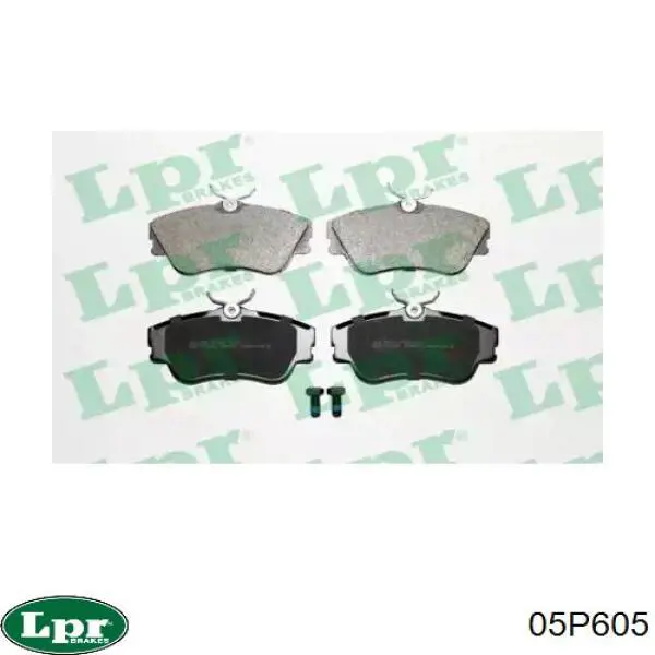 Купить 05P605 LPR Колодки тормозные
