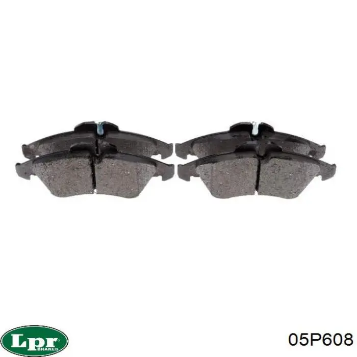Купить 05P608 LPR Колодки тормозные