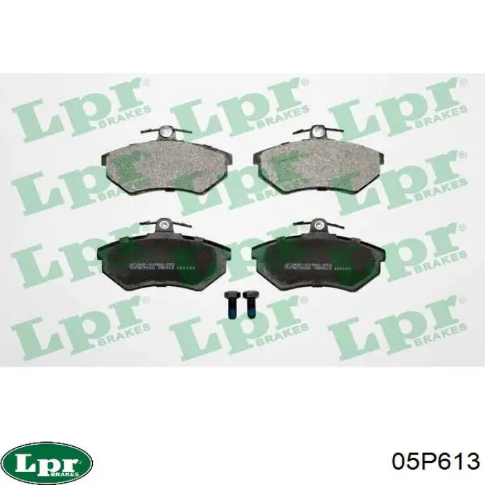 Передние тормозные колодки 05P613 LPR