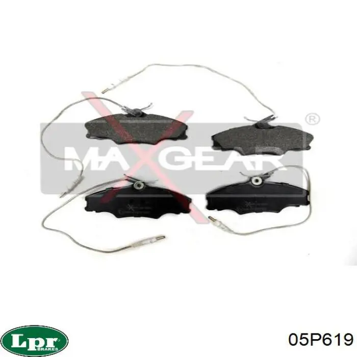 Купить 05P619 LPR Колодки тормозные