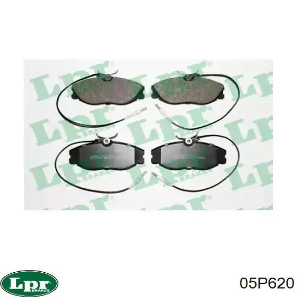 05P620 LPR Колодки передние
