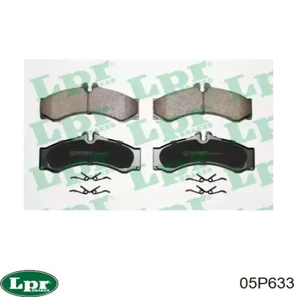 Тормозные колодки LPR 05P633