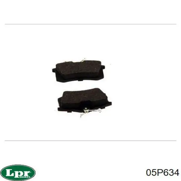 Задние дисковые колодки LPR 05P634