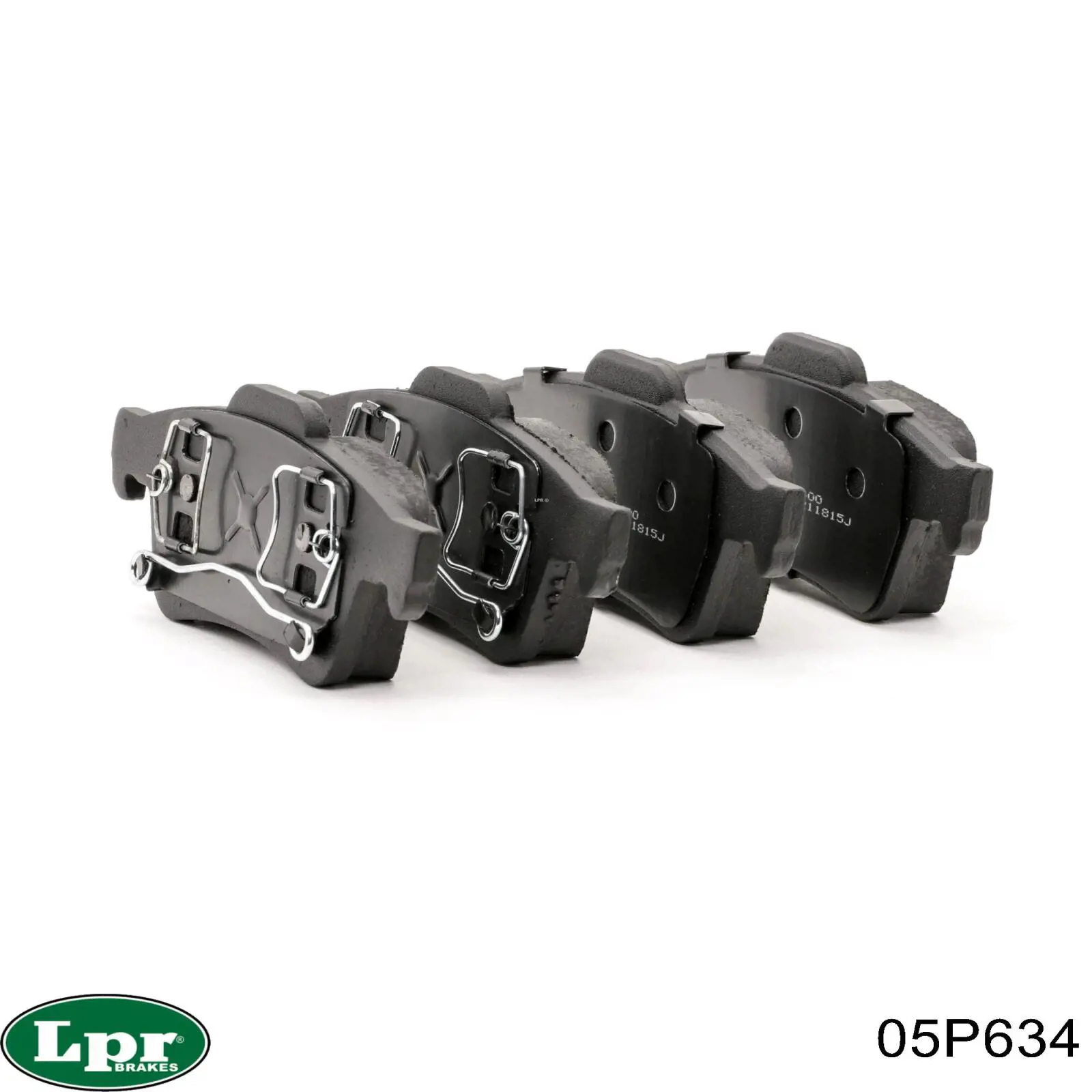 Задние тормозные колодки 05P634 LPR