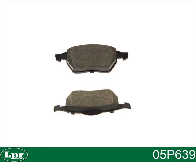 Передние тормозные колодки 05P639 LPR