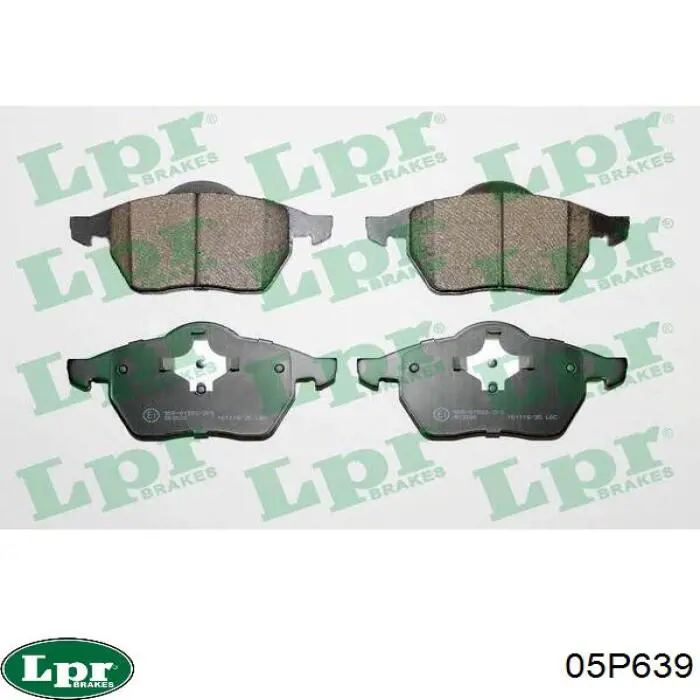 Тормозные колодки LPR 05P639