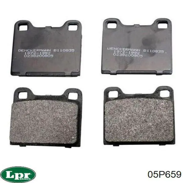 Колодки LPR 05P659 цена, от 9.12 USD