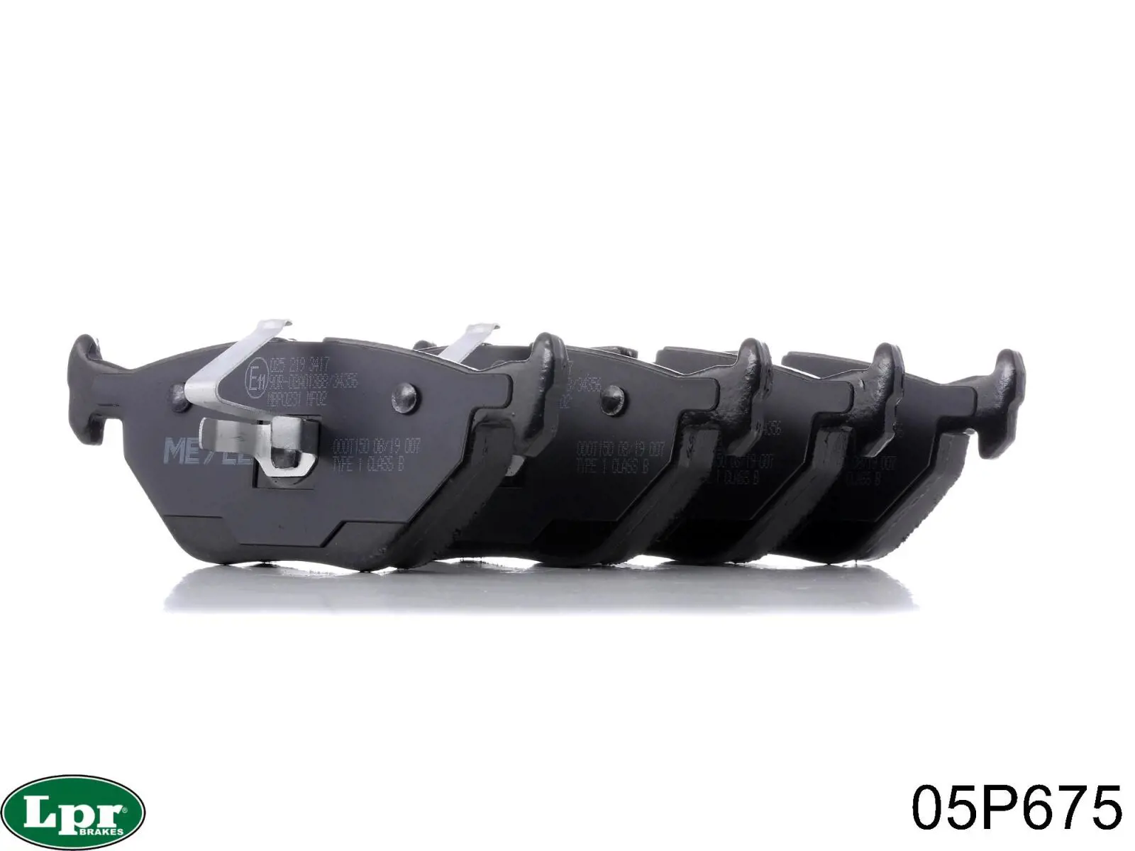 Задние тормозные колодки 05P675 LPR