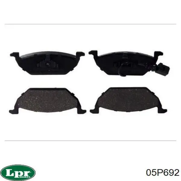 Купить 05P692 LPR Колодки тормозные