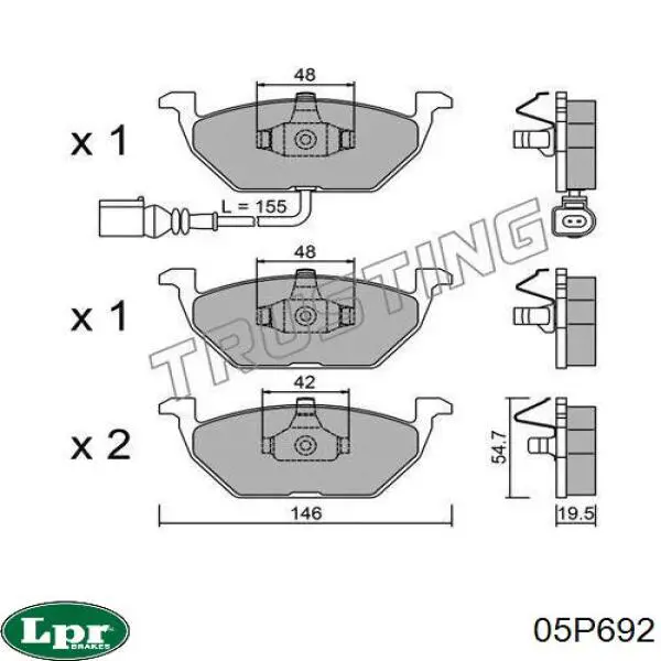 05P692 LPR