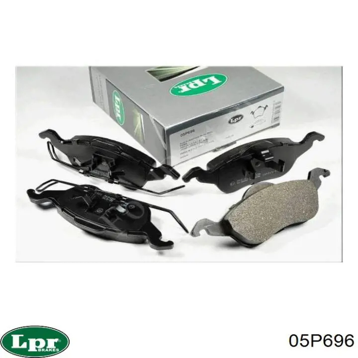 Купить 05P696 LPR Колодки тормозные
