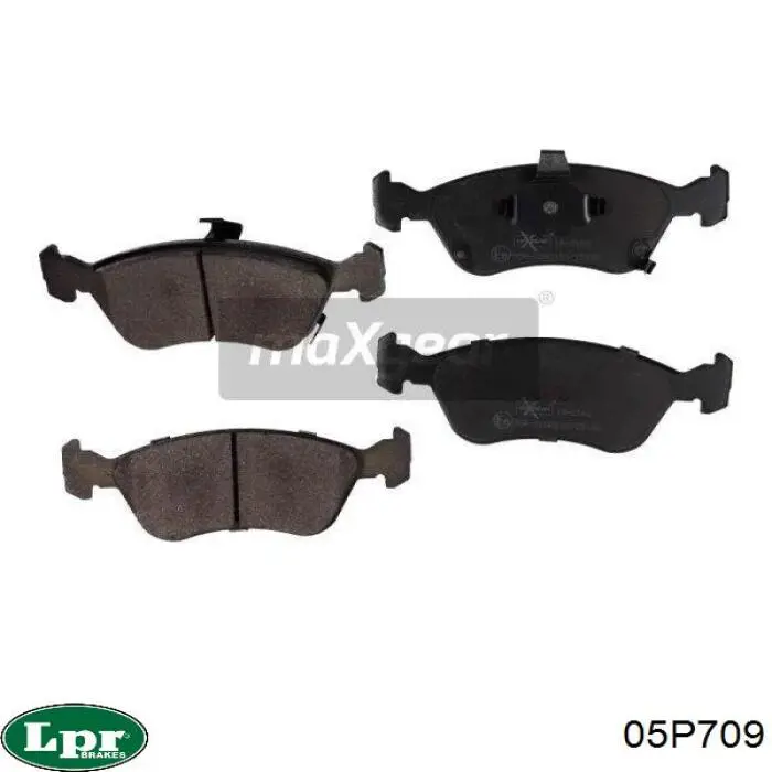 Купить 05P709 LPR Колодки тормозные