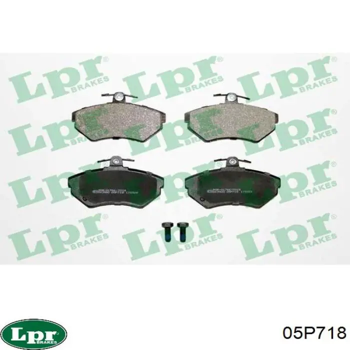 Тормозные колодки LPR 05P718