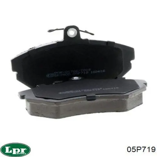 Передние тормозные колодки 05P719 LPR