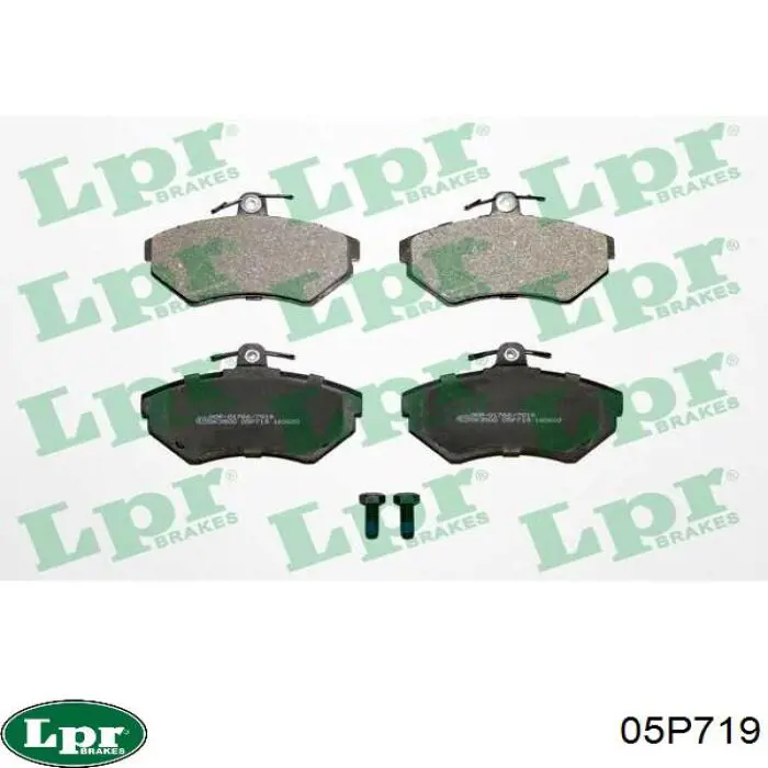 Купить 05P719 LPR Колодки тормозные