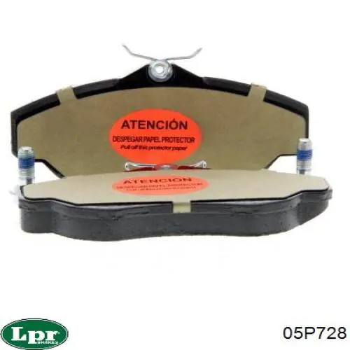 Тормозные колодки LPR 05P728