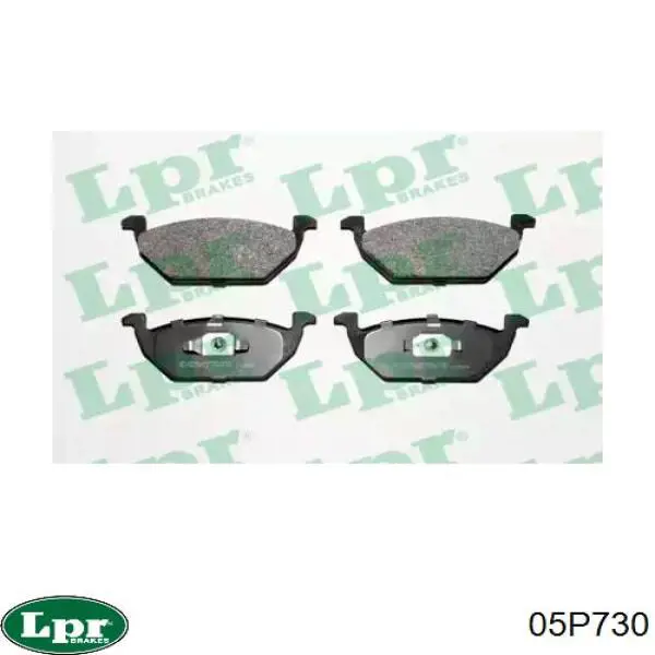 Колодки LPR 05P730 цена, от 16.45 USD