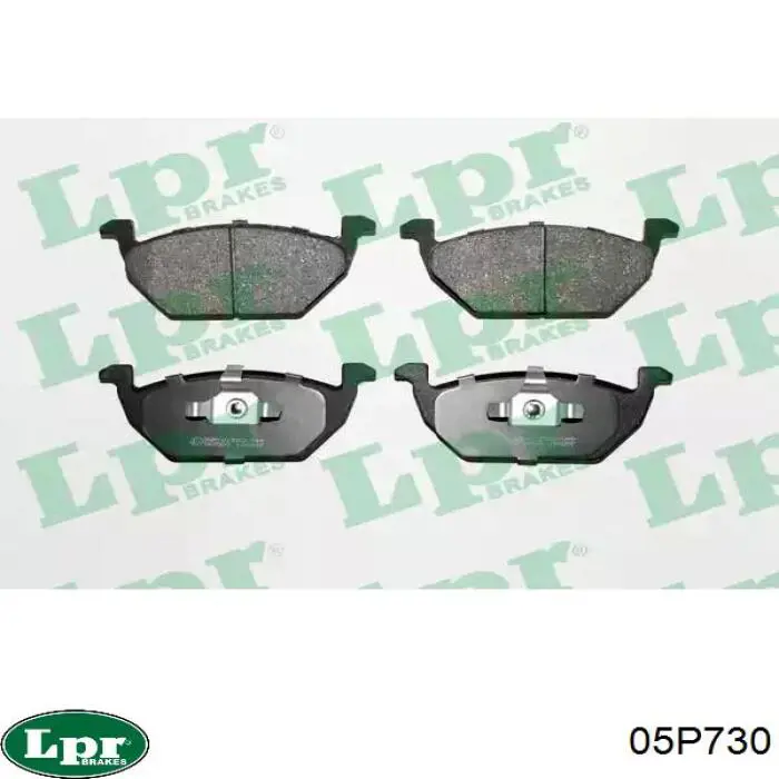 Купить 05P730 LPR Колодки тормозные
