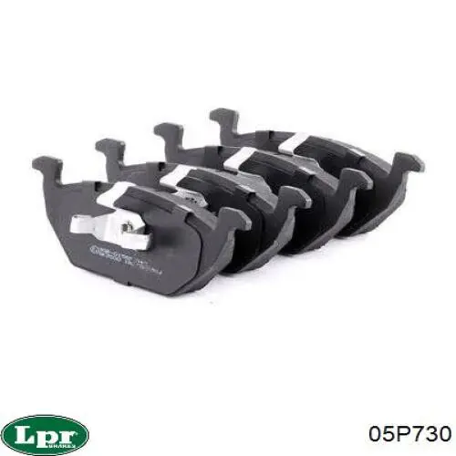 Передние тормозные колодки 05P730 LPR