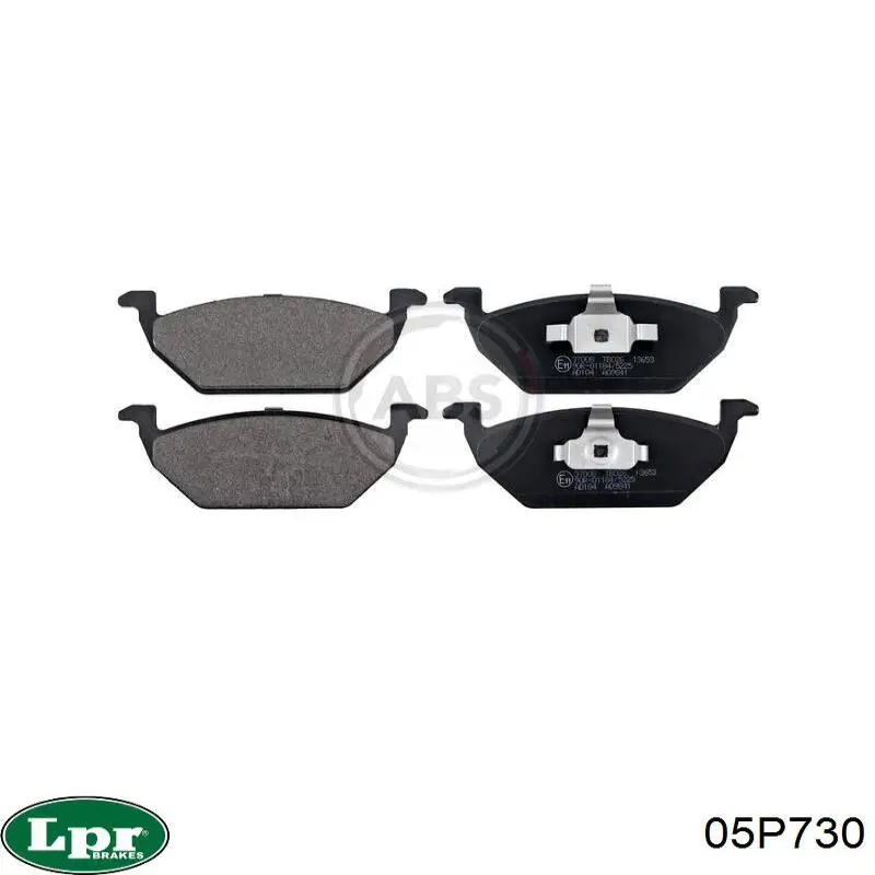 05P730 LPR Колодки передние