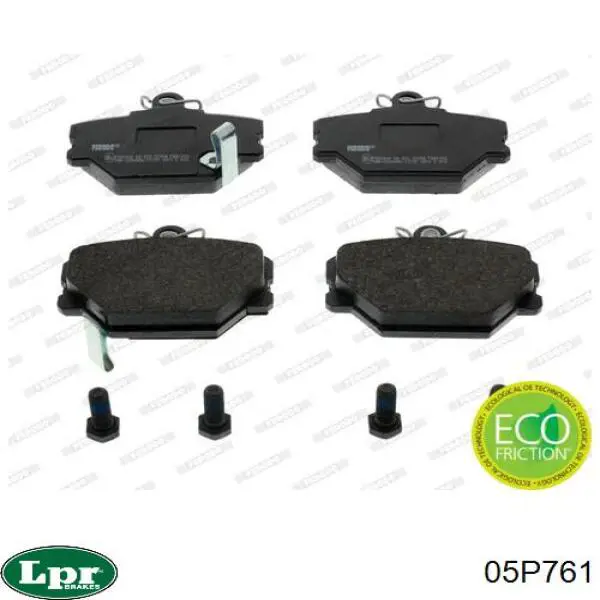 Купить 05P761 LPR Колодки тормозные