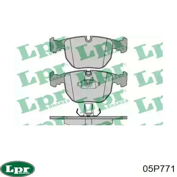 Тормозные колодки LPR 05P771