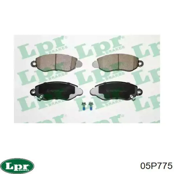 05P775 LPR Колодки передние