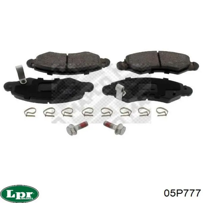 Купить 05P777 LPR Колодки тормозные
