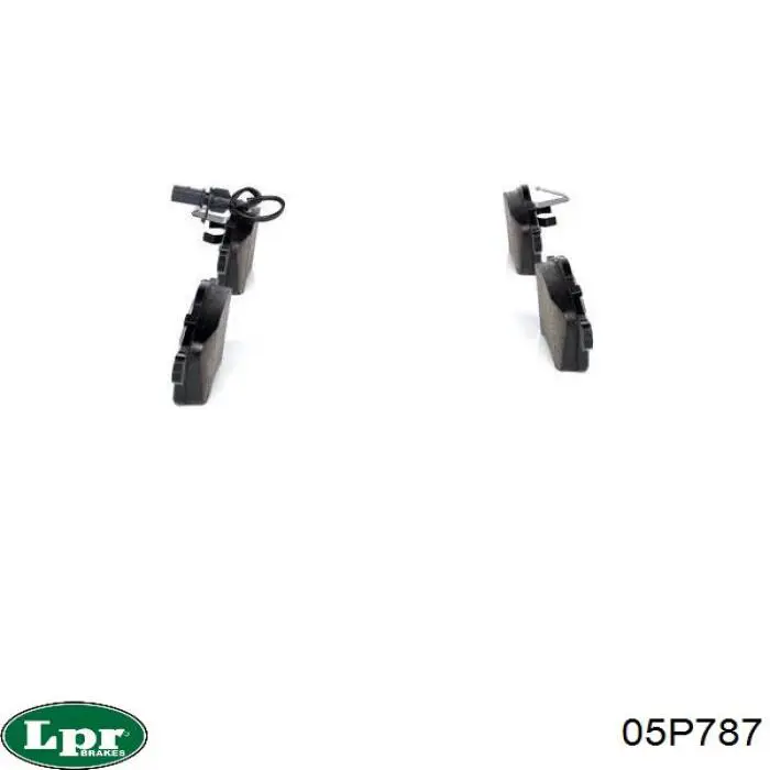 Тормозные колодки LPR 05P787