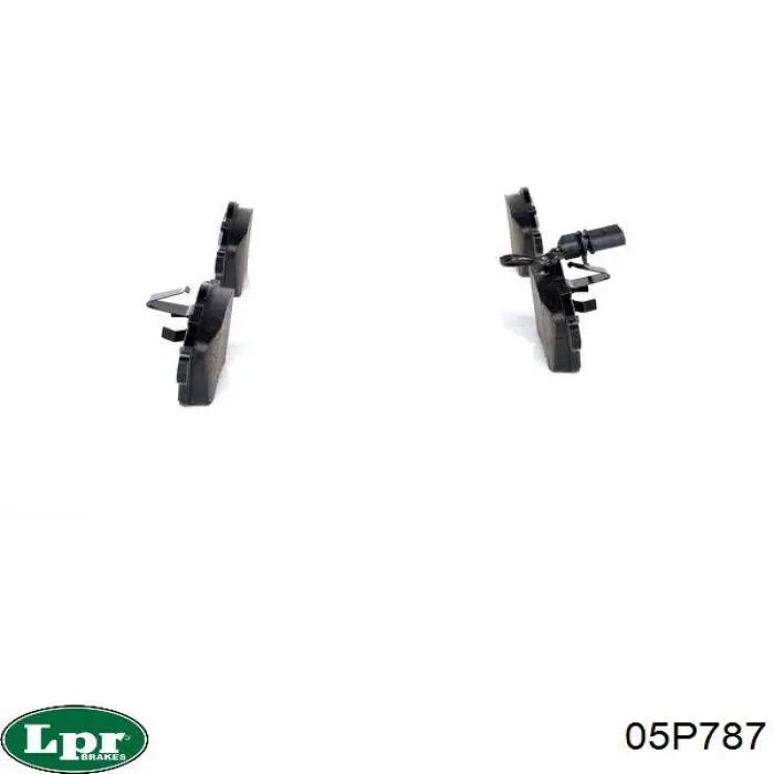 05P787 LPR Колодки передние