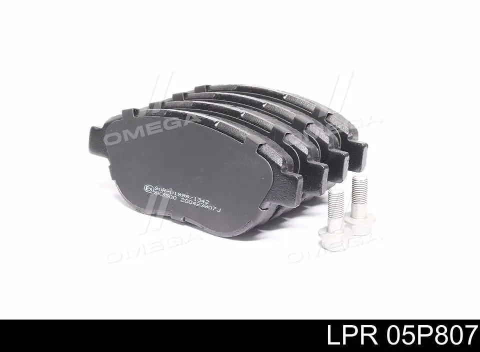 05P807 LPR колодки тормозные передние дисковые