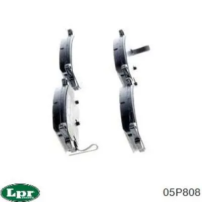 05P808 LPR Колодки тормозные дисковые комплект