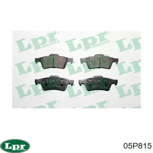 Колодки дисковые  LPR 05P815 цена, от 13.61 USD