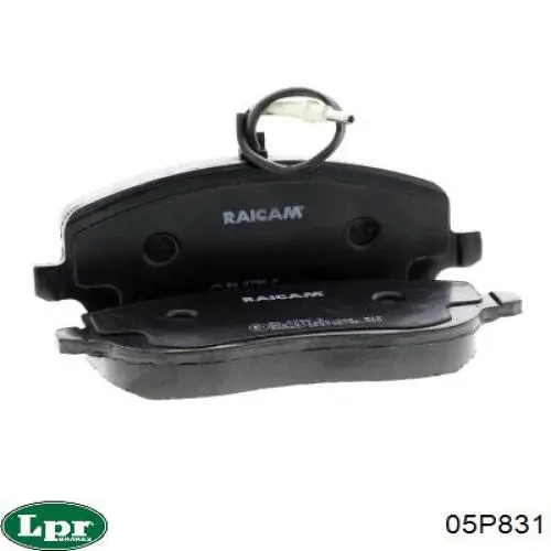 Колодки LPR 05P831 цена, от 22.09 USD